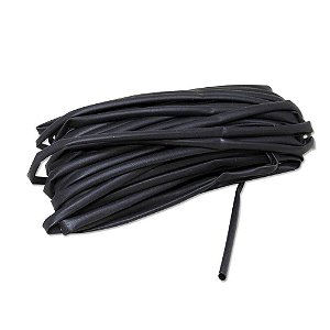 Metro Espaguete Termo Retrátil Preto 2mm