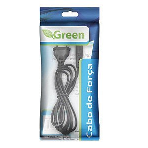 Cabo De Força Tipo 8 Rádio Tv Led Gravador Pino Reto 1.5m