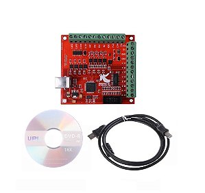 Interface Controladora Cnc 4 Eixos Usb Para Mach3