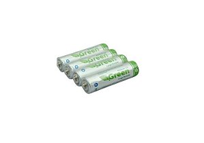 Pilha Manganês AA R06P – PACK 4 Peças – GREEN