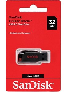 Pendrive Sandisk Cruzer Blade Sdcz50 32gb