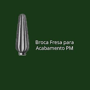 Broca Fresa Tungstênio PM Kit c/06 unidades Bush