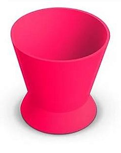 Pote Dappen Silicone Rosa Médio Indusbello
