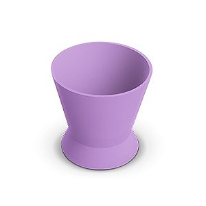 Pote Dappen Silicone Lilás Médio Indusbello