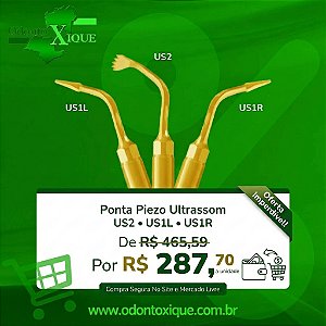 Ponta Piezo Ultrassom US2 para Osteotomias