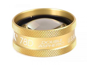 Lente Volk 78D Dourada