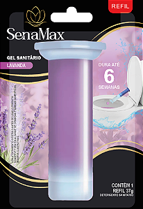 GEL SANITARIO SENAMAX 6 DOSES C/ APLICADOR LAVANDA