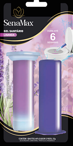 GEL SANITARIO SENAMAX REFIL 6 DOSES LAVANDA