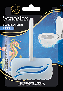 BLOCO SANITARIO REFIL C/2 SENAMAX MARINE