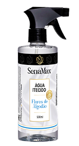 AGUA PARA TECIDO COM FACILITADOR SENAMAX 500ML FLORES DE ALGODÃO