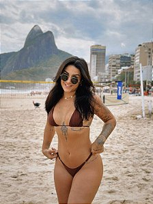 Biquíni Marcelle - Marrom