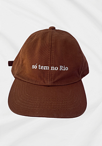 Boné Só tem no RIO - Caramelo