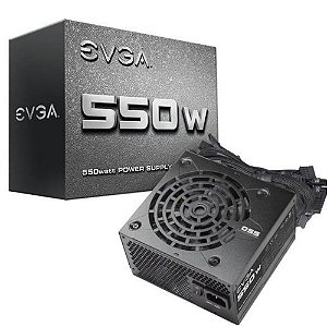 Fonte Atx 550w Real Evga 100-n1-0550-l1