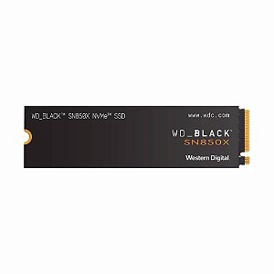 SSD Interno WD Black SN850X 1TB Nvme PCI-Exp 2280 M.2 - WDS100T2X0E-00BCA0