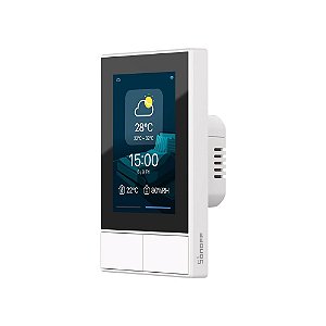 Sonoff Nspanel-USW Branco Interruptor Wifi Touch Screen 4x2