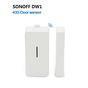 SONOFF® DW1 433Mhz Sensor de Janela Porta Compatível com Ponte RF