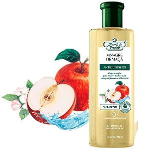 Shampoo Flores & Vegetais Vinagre De Maçã Antirresíduos 310ml
