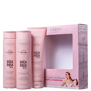 Kit Cadiveu Professional Boca Rosa Hair - 3 Produtos