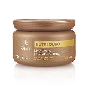 Máscara Capilar Fortalecedora Siàge Nutri Ouro 250g (Nova Versão)