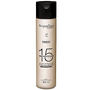 Shampoo Acquaflora 15 Benefícios 300ml