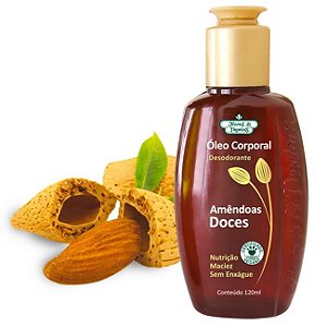 Óleo Corporal Flores & Vegetais Amêndoas Doces 120ml