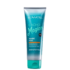 Shampoo Lowell Cacho Mágico Magic Poo sem Sulfato 240ml