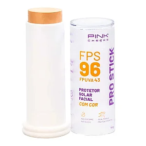 Protetor Solar Pink Cheeks Stick Multifuncional com Cor Pro Stick Pro10 14g