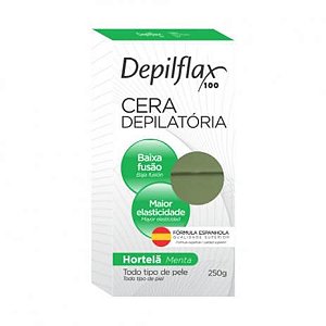 Cera quente Depilflax Hortela 250g