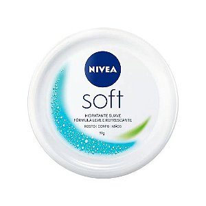 Creme Facial Hidratante Nivea Soft 98g