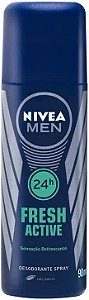 Desodorante Spray Nivea Fresh Active Masculino 90ml
