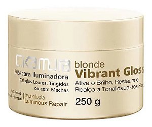 Máscara Capilar C.Kamura Iluminadora Blonde Vibrant Gloss 250g