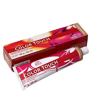 Tonalizante Color Touch Wella 9/01 Louro Ultraclaro Natural Acinzentado
