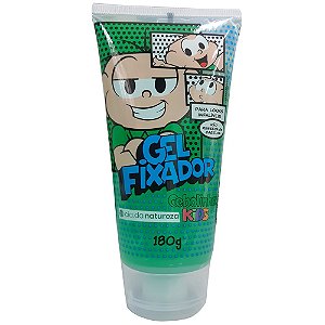 Gel Fixador Para Cabelos Turma da Mônica Cebolinha Kids 180g