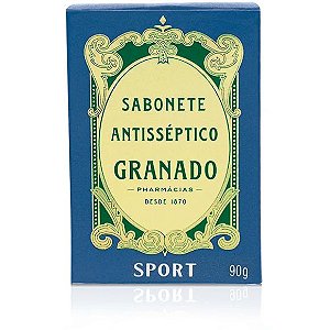 Sabonete Barra Antisséptico Granado Sport 90g