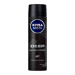 Desodorante Aerosol Nívea Masculino Men Deep Original 150ml