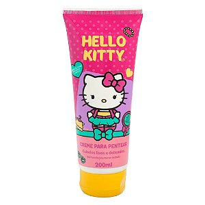 Creme Para Pentear Hello Kitty Lisos 200ml