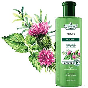 Shampoo Flores & Vegetais 7 Ervas Antiqueda 310ml