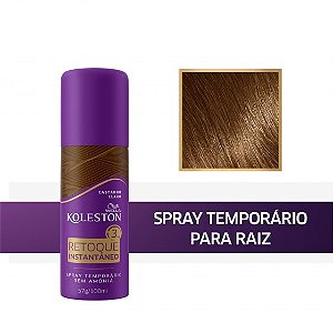 Retoque Instantâneo Spray Koleston 100 ml Castanho Claro