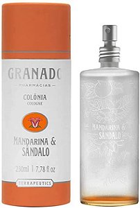 Colônia Granado Terrapeutics Mandarina e Sândalo 230ml