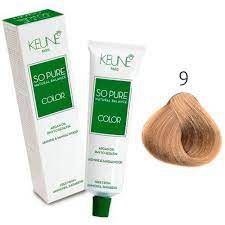 Tintura Keune So Pure Color 9 Louro Muito Claro 60ml