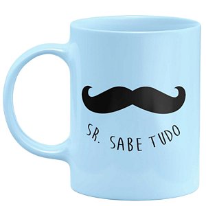 Caneca Casal Sr. Sabe Tudo Sra. Dona da Razão candy colors
