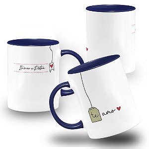 Caneca Casal Te Amo Te Amo