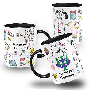 Caneca Recursos Humanos RH Personalizada com Nome