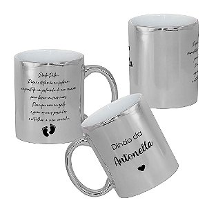 Caneca Batizado Convite Frase Personalizada 03