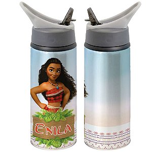Garrafa Squeeze Moana Filme Infantil Material Escolar Volta as Aulas