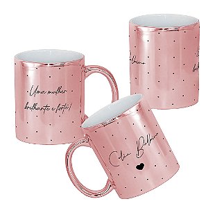 Caneca Psicanalista Psicanálise Metalizada Personalizada