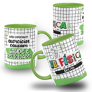 Caneca Educação Fisica Profissão Personalizada