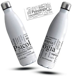 Garrafa Térmica Psicologia Psicólogo Psicóloga