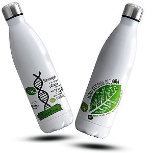 Garrafa Térmica Profissão Biologia