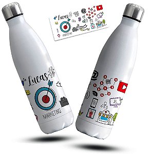 Garrafa Térmica Marketing Digital